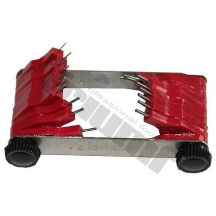 Mierky na trysky 0,45 - 1,50 mm, 20 ks T30252