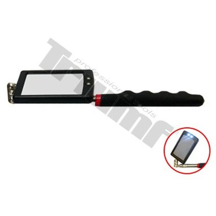 Flexibilné teleskopické zrkadlo s osvetlením T24553