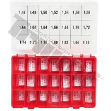 Sada podložiek DFK typ CRI, CRIN Ø3.5X5.3  1.46-1.86 Bosch rozostup 0,02 mm T36208