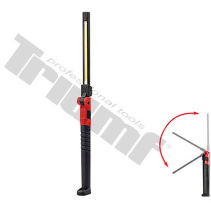 Mini LED pracovné svietidlo - 80 až 280Lm, sklápacie, extra tenké, s magnetom T44381