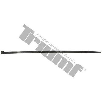 Sťahovacie pásky čierne - 7,6 x 540 mm, 50 ks T40314