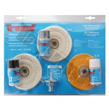 Sada kotúčov na leštenie, 7 dielna T32726