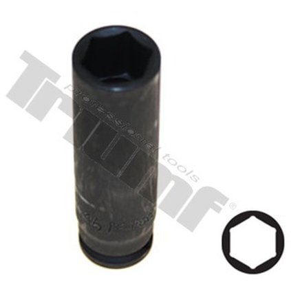 Hlavica kovaná  3/8" profil 6-hran 16mm, dlhá T30340