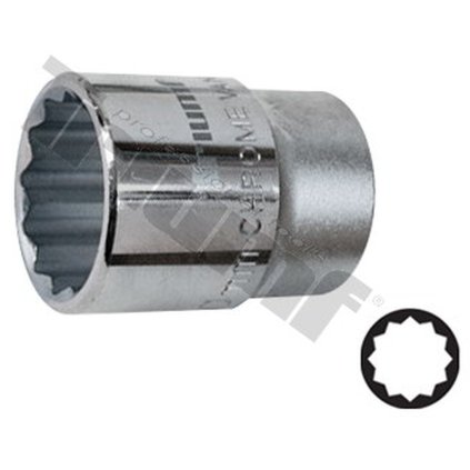 hlavica 3/4" profil 12-hran 20mm T30484
