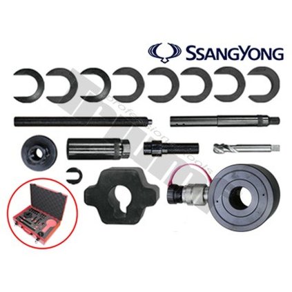 Sada prípravkov na vyberanie vstrekovača DELPHI, 20 ton, 12 - dielna T35774