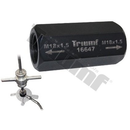 Adaptér k reverznému kladivu M18x1,5mm: M18x1,5mm, verzia Triumf pre kladivo 30787 T16647