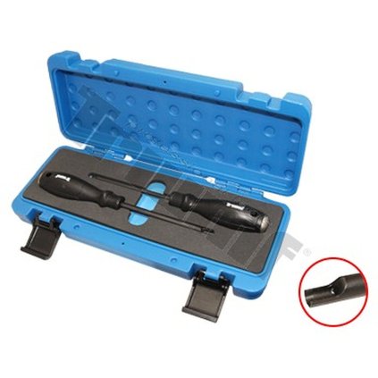 Sada polkruhovývh sekáčov pre telá žhavičov M8 a M10 , 2 - dielna T40146