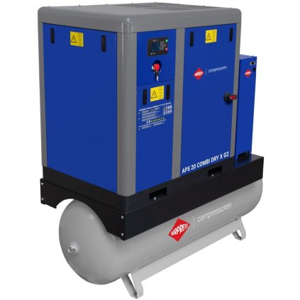 Skrutkový kompresor APS 20 Combi Dry X G2 10bar 15 kW 1900 l/min 500 l AIRPRESS 369020-G2