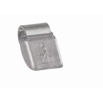 Naklepávacie závažie pre Plechové disky - 5 g - Strieborné - Zinkové - 100 ks TPZNSTD-005