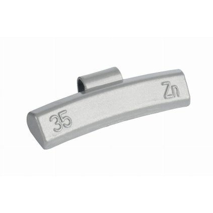 Naklepávcie závažie na hliníkové disky sivé Zn 35g 50 ks TPZNALU-S-035
