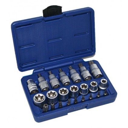 Sada nástrčných kľúčov a bitov TORX 23 ks ASTA TX SET 23