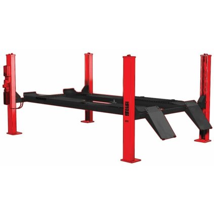 Štvorstĺpový zdvihák INVENTO EL 464WA – 6,4 t vhodný pre geometriu INVEL464WA