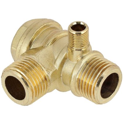 Spätný ventil pre zvislý kompresor 1/2" x 1/2" x 1/8" (pre model 50l) 4385143