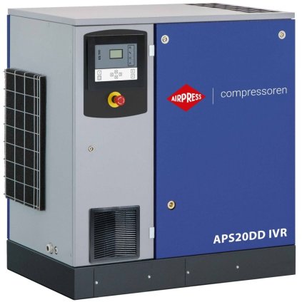 Kompresor skrutkový APS 20DD IVR 12.5 bar 20 HP/15 kW 258-2290 l/min 36420-DD