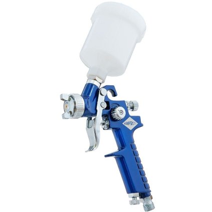 Mini pištoľ lakovnícka HVLP 2 bar tryska 1,2 mm 125 ml 45102-1.2