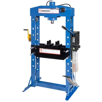 Hydraulický lis 50T s dodatočným pedálom 190 mm 79350-1