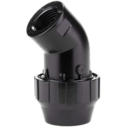 Spojka na rúry 45 st 25 mm GW 1/2" hliníková 9PPS4C2512