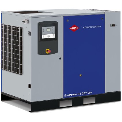 Kompresor skrutkový EcoPower 35D Dry 10 bar 35 HP/26 kW 3726 l/min 36678534-D