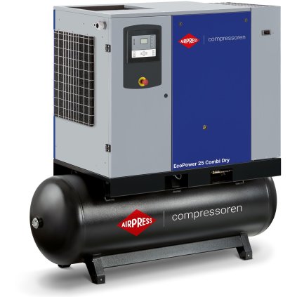Kompresor skrutkový EcoPower 25D Combi Dry 10 bar 25 konských síl/18.5 kW 2922 l/min 500 l 36679525-D