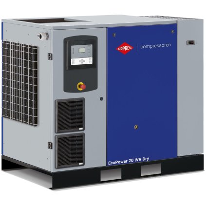Kompresor skrutkový EcoPower 20D IVR Dry 13 bar 20 HP/15 kW 817 - 2880 l/min 36678520-IVR