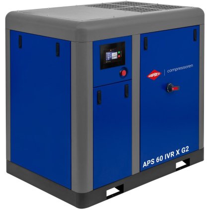 Skrutkový kompresor APS 60 IVR X G2 10 bar 60 HP/45 kW 2330-7710 l/min 369460-IVR-G2