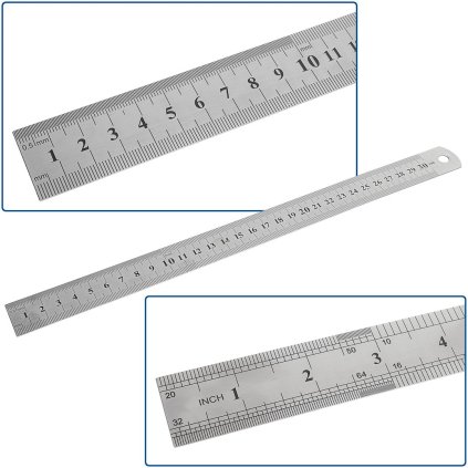 Lineárne meradlo - pravítko z nehrdzavejúcej ocele 300 mm (20/600) G29069