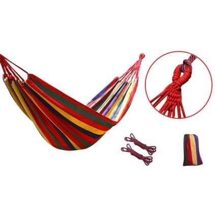 Záhradná hojdacia sieť 190x80cm 200kg (20) K02390