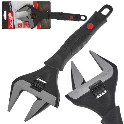 Nastaviteľný otvorený kľúč 10" široký 50 mm CrV (6/36) T00072