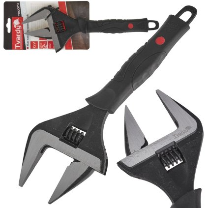 Nastaviteľný otvorený kľúč 12" 60 mm CrV (6/24) T00073