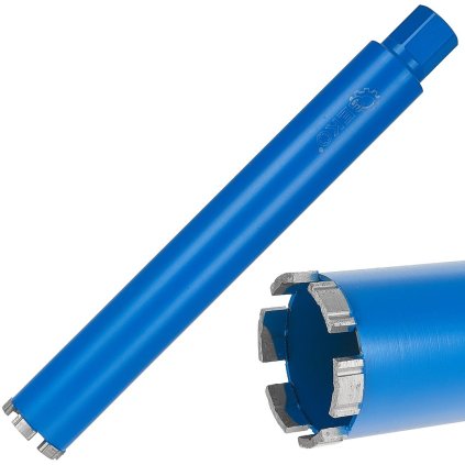 Diamantový jadrový vrták na suché a mokré vŕtanie 62x10x450mm 6T 1.1/4" (10) G65211