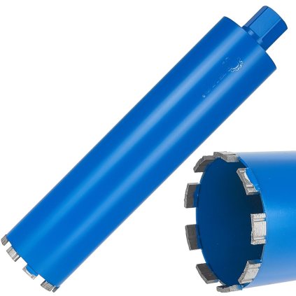 Diamantový jadrový vrták na suché a mokré vŕtanie 102x10x450mm 9T 1.1/4" (5) G65214