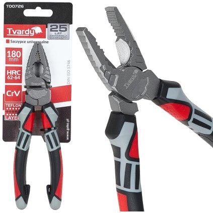 Univerzálne kliešte 180 mm CrV (6/60) T00726