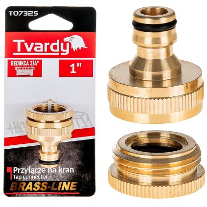 Prípojka 1" s redukciou 3/4" BRASS-LINE (10/80) T07325