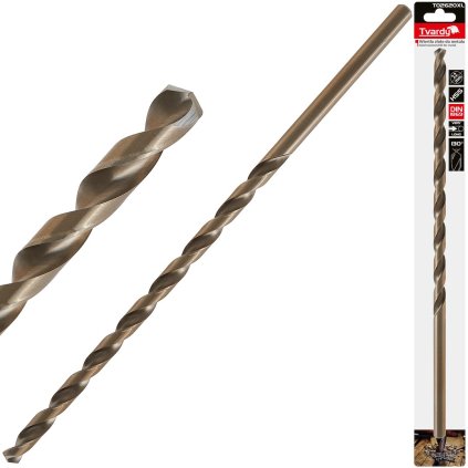 Zlatý vrták do kovu dlhý 12,0 x 375 mm HSS DIN1869 (25/50/100) T02620XL