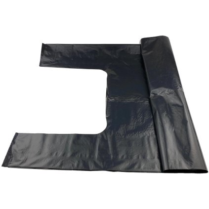 Vrecia na odpadky s uškami VERY STRONG 125L (rolka po 10 ks) - čierne G71270