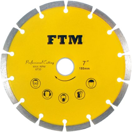 Kotúč diamantový segmentový 180 mm FTM-7ZS