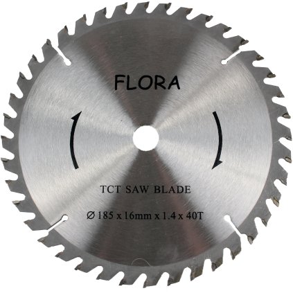Pílový kotúč widia FLORA 185 x 16mm x 1.4 x 40T T-FLO185X16X1.4X40T