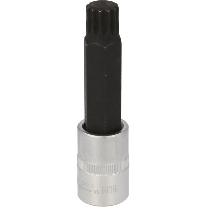 Nadstavec s bitom SPLINE M16 1/2 HONITON 100 mm WH7516