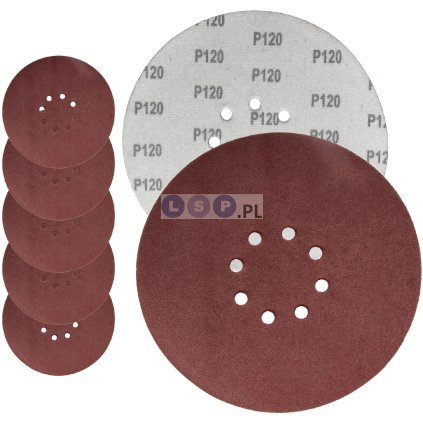 Brúsny papier na sadru so suchým zipsom 225 mm GR120 s otvormi PAP225XP120OX5