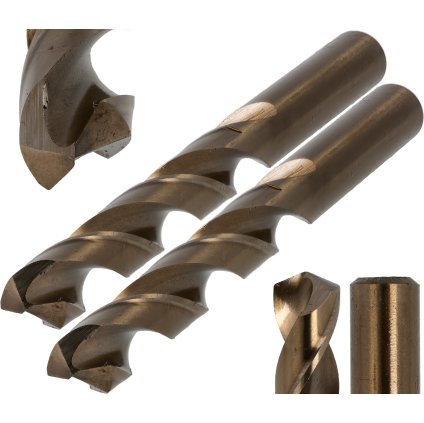 Kobaltový vrták do kovu 3,5 mm 2ks HSS-E HSSco5 M35 WM35035P