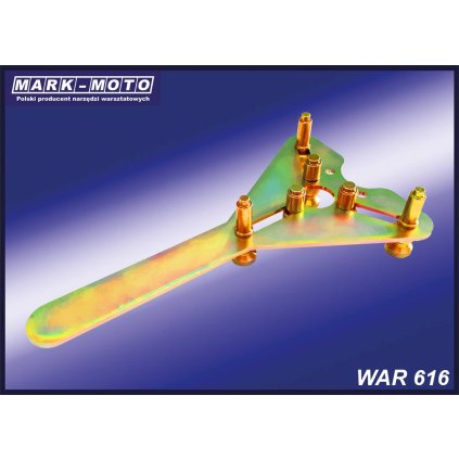 Nastaviteľný kľúč na blokovanie remenice kompresora klimatizácie WAR 616