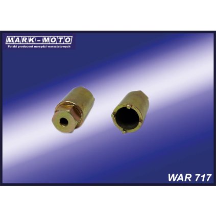 Nástavec Kľúč na maticové ložiská, Drážkovaný KM 2 WAR 717