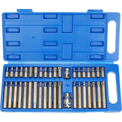 Sada bitov - imbus - torx - drážkovanie - 40 kusov CXA-1020