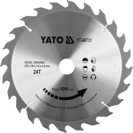 Widi Drevený Štít 255X24Tx30Mm Pre Yt-82171; Yt-82173; Yt-82165 YT-60731