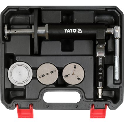 Pneumatické Separátory Pre Brzdové Stmene, Sada 4Ks. Vrátane Univerzálnych 2 A 3 Kolíkových Adaptérov YT-06711