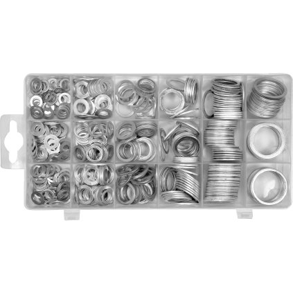 Sada Hliníkových Podložok 450 Ks YT-068652