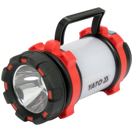 Multifunkčné Vyhľadávanie 3V1 380Lm, Cree T6 + Smd Led, Li-Ion 3,7V 3000Mah, 6 Režimov Prevádzky YT-08547
