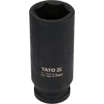 Dlhá Nárazová Zásuvka 1/2'' 23 Mm YT-1043