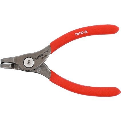 Segerové kliešte, vonkajšie, zahnuté 130 mm YT-19965