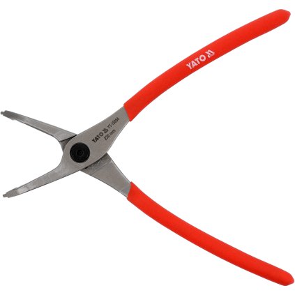 Segerové kliešte, vnútorné, zahnuté 230 mm YT-19984